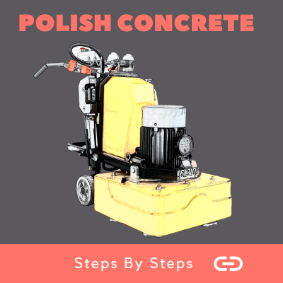 how to polish concrete floor steps by steps