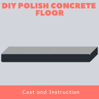 DIY polish concrete floor