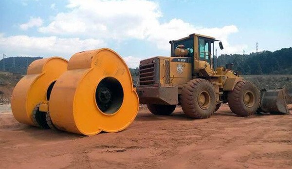 towed vibratory rollers
