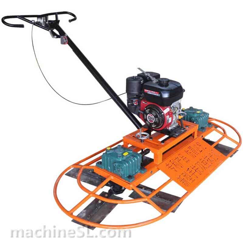 double walk behind trowel machine 4