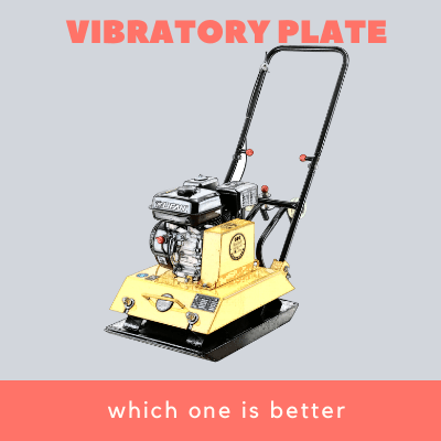 Vibratory plate compactor