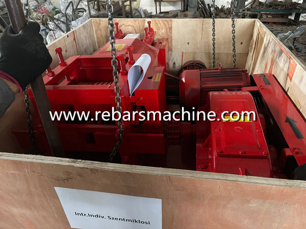 rebar scrap straightening machine package