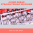 4 kind rebar straightening machine