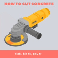 how to cut concrete with angle grinder