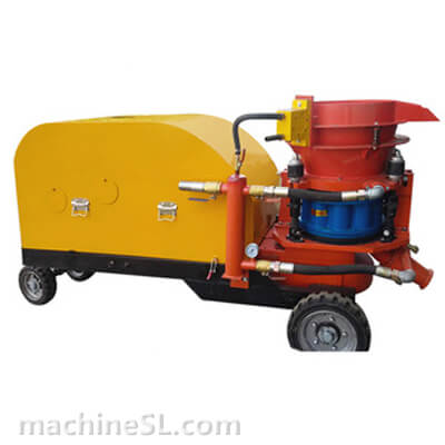 concrete shotcrete pump