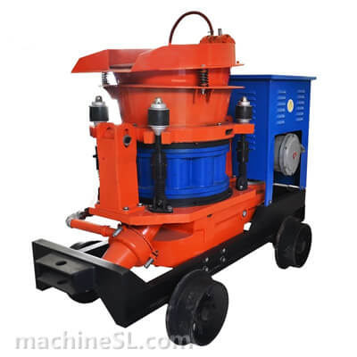 small gunite machine