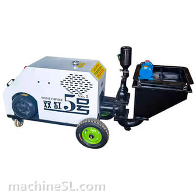 stucco plastering machine