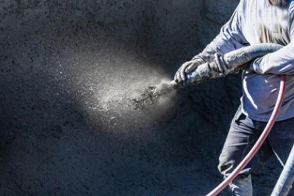 What is shotcrete used for