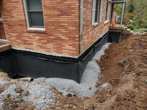 What is the base amount of backfill gravel