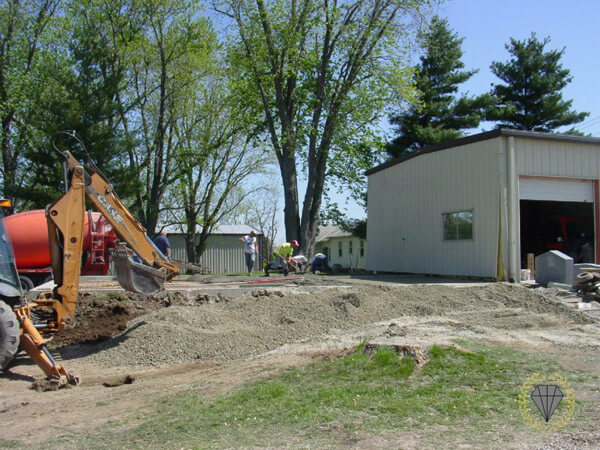 What size gravel to backfill a retaining wall