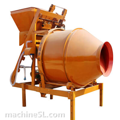 350L lifting loading concrete mixer