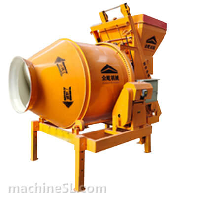 500L cement mixer lifting loading