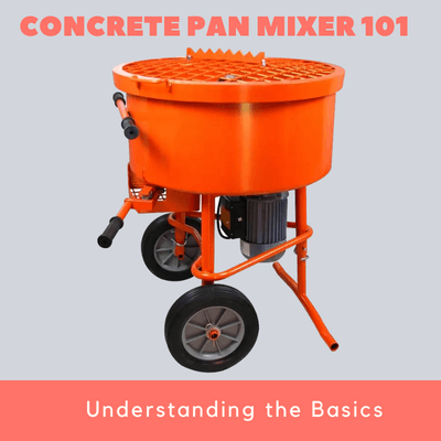 concrete pan mixer 101