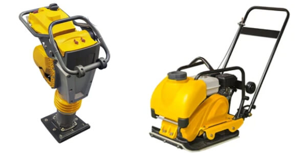 Comparison between tampers and compactors