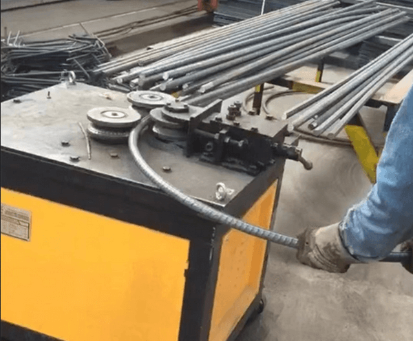 How each component of a Rebar Spiral Bending Machine Works