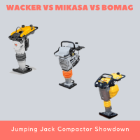 Jumping Jack Compactor Showdown Wacker vs Mikasa vs Bomag