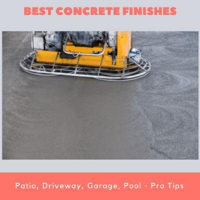 Best Concrete Finishes Patio,