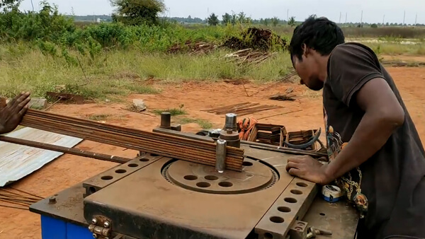 rebar bender machine