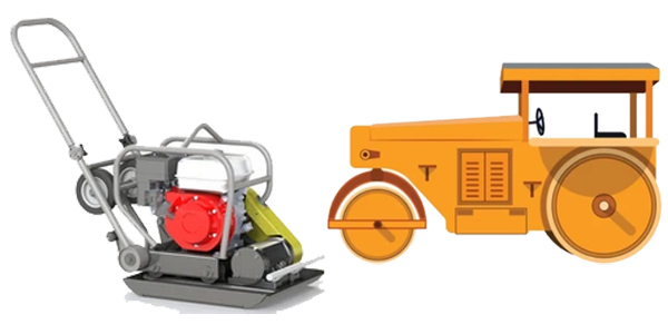 Applications of roller and compactors