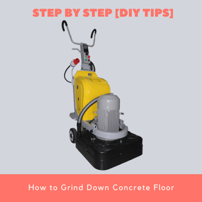 How to Grind Down Concrete Floor
