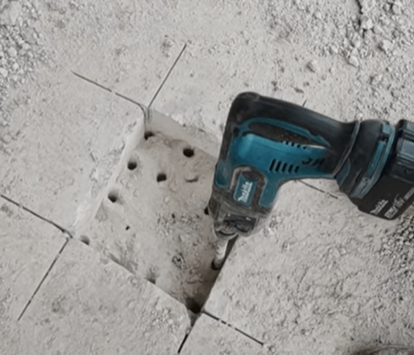 Cutting Concrete Without a Saw