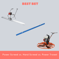 Power Screed vs. Hand Screed vs. Power Trowel Best Bet
