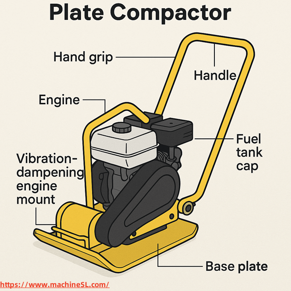 Key Components of a Plate Compactor