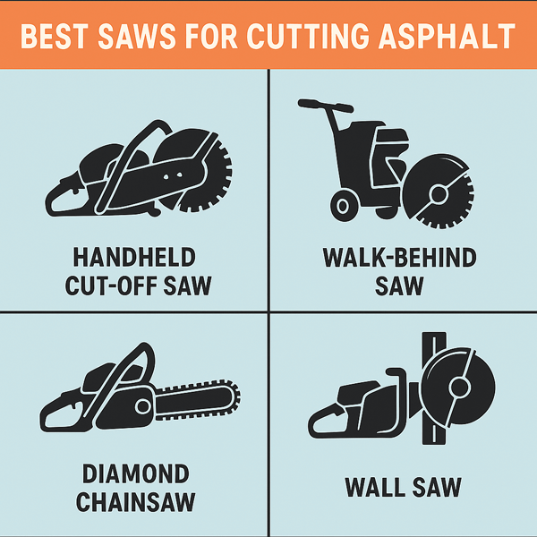 Best Saws for Cutting Asphalt