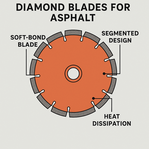 Diamond Blades for Asphalt