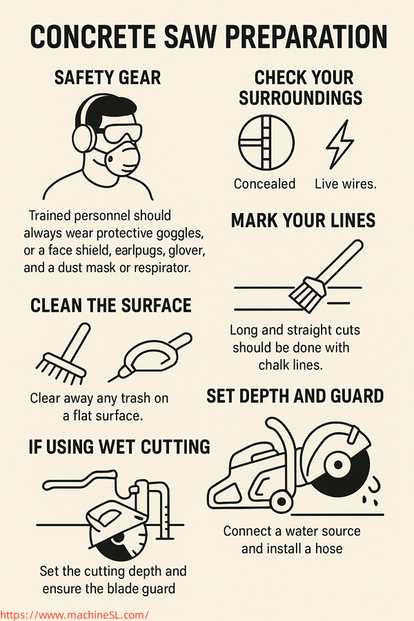 Preparation Before Cutting