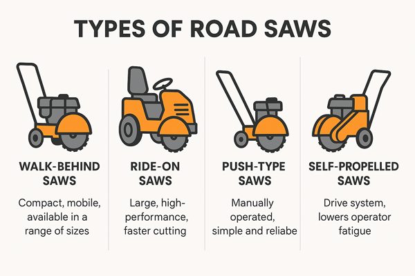 Types of Road Saws