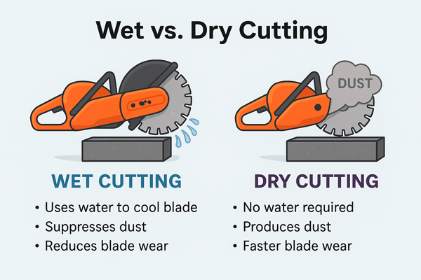 Wet vs. Dry Cutting