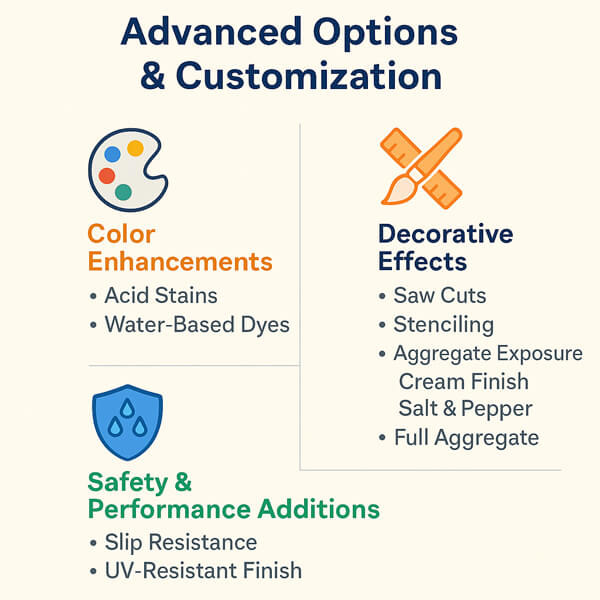Advanced Options & Customization