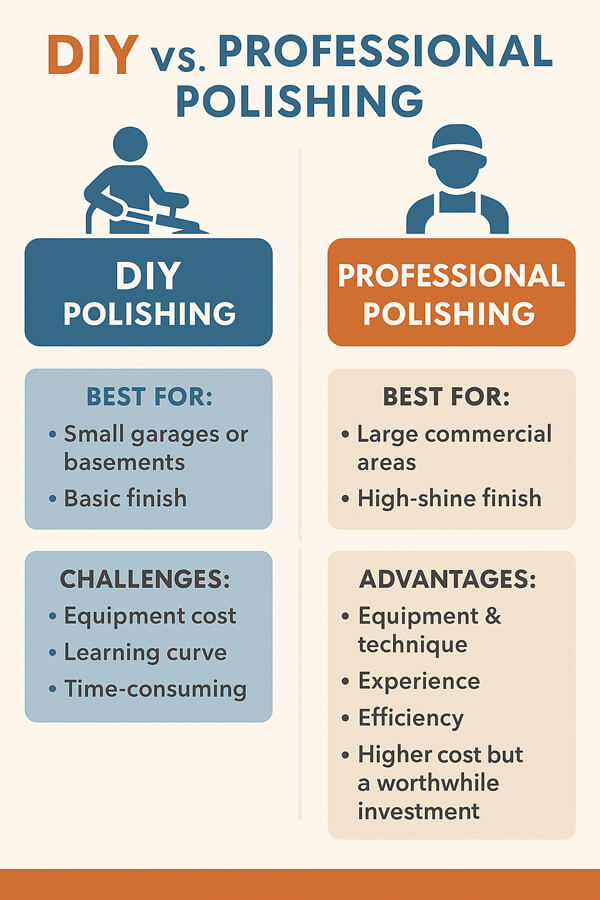 DIY vs. Professional Polishing