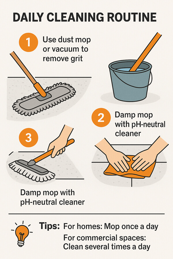 Daily Cleaning Routine