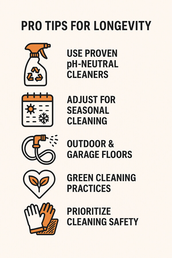 Extra Pro Tips for Longevity