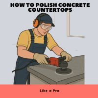 How to Polish Concrete Countertops Like a Pro