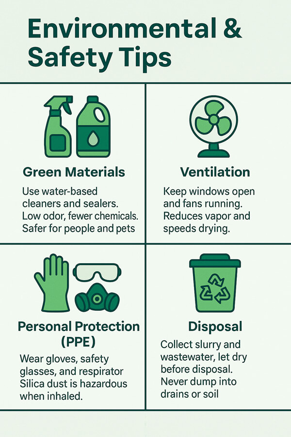 Environmental & Safety Tips