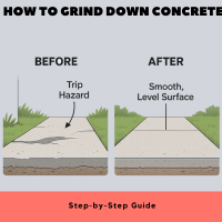 How to Grind Down Concrete Step-by-Step Guide