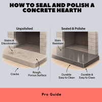 How to Seal and Polish a Concrete Hearth Pro Guide