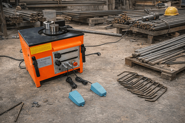hydraulic rebar bending machine