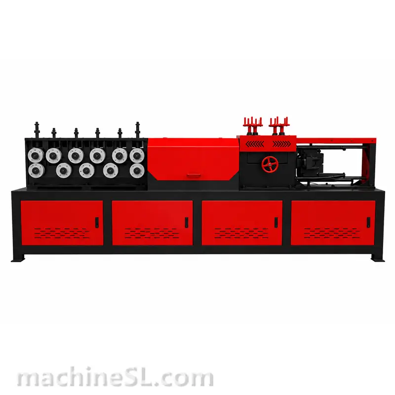 steel bar straightening & cutting machine 1