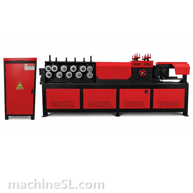 steel bar straightening & cutting machine